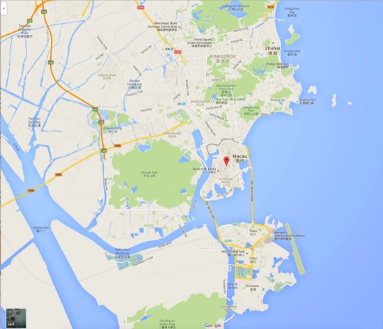 1 Macau Google Map 