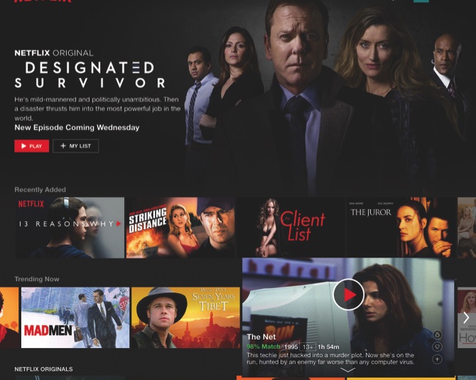 netflix client list