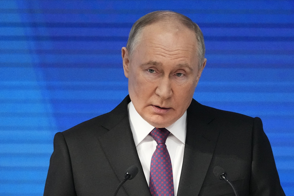 Russia: Putin warns that sending Western troops to Ukraine risks a global nuclear conflict | MACAU DAILY TIMES 澳門每日時報